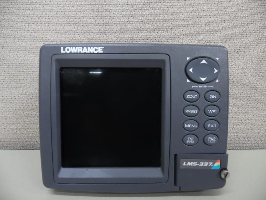 Lowrance LMS-337c DF Fishfinder Chartplotter - PARTS REPAIR AS IS NO RETURNS