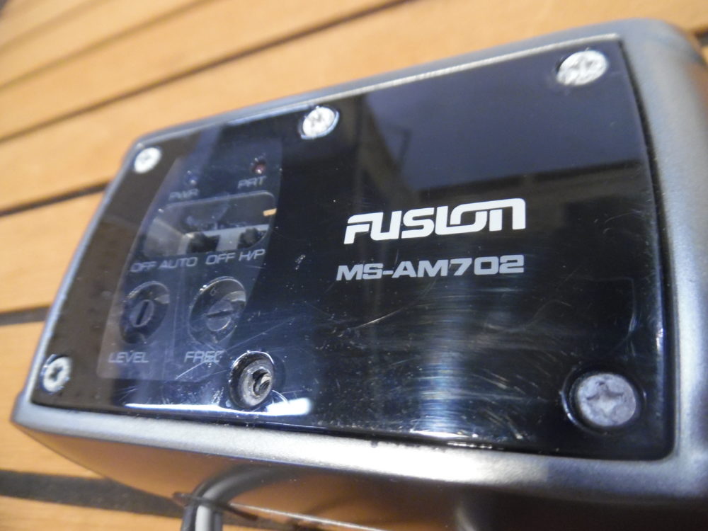 Fusion MSAM702 Marine 2 Channel Zone Stereo Amp Amplifier 140W
