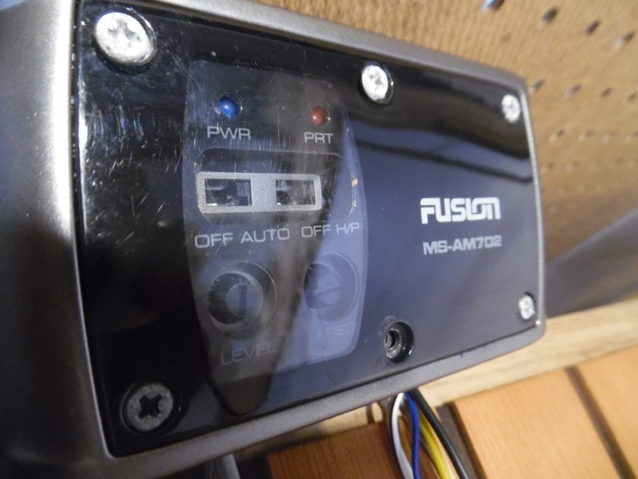 Fusion MSAM702 Marine 2 Channel Zone Stereo Amp Amplifier 140W