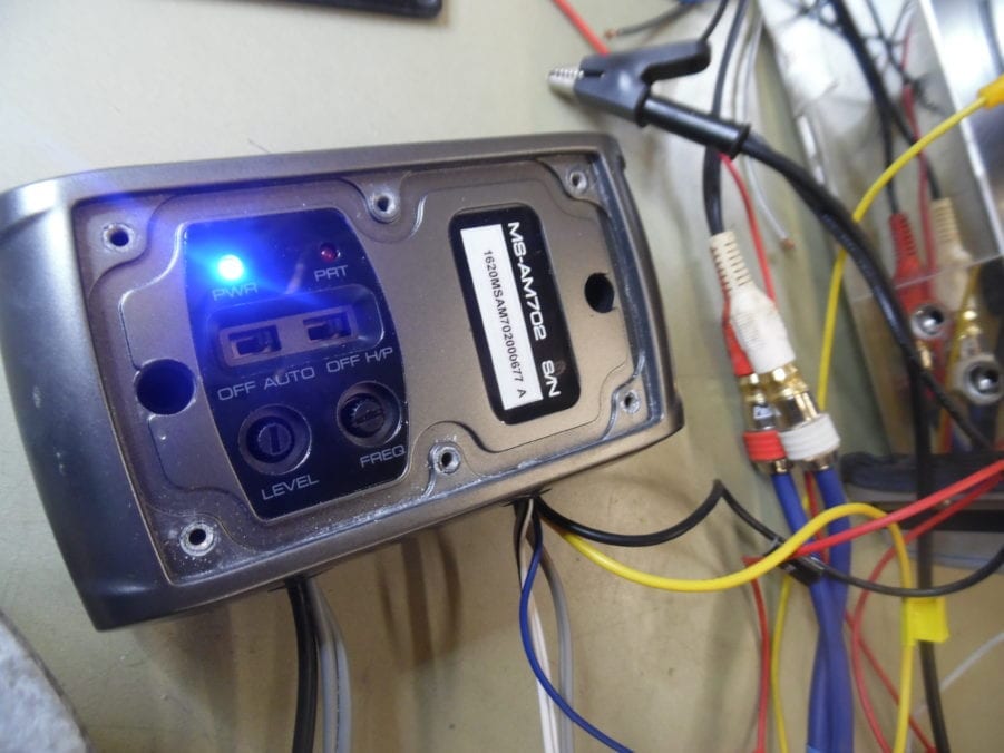 Fusion MSAM702 Marine 2 Channel Zone Stereo Amp Amplifier 140W