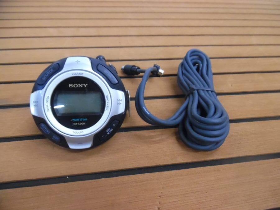 Sony RM-X60M Marine Wired Remote Control Commander + Extension Cable + Bracket