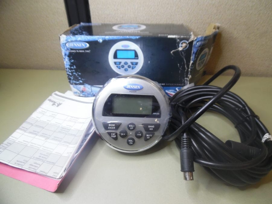 Jensen JWR200 Waterproof Marine Wired Remote w/ 19' Extension Cable
