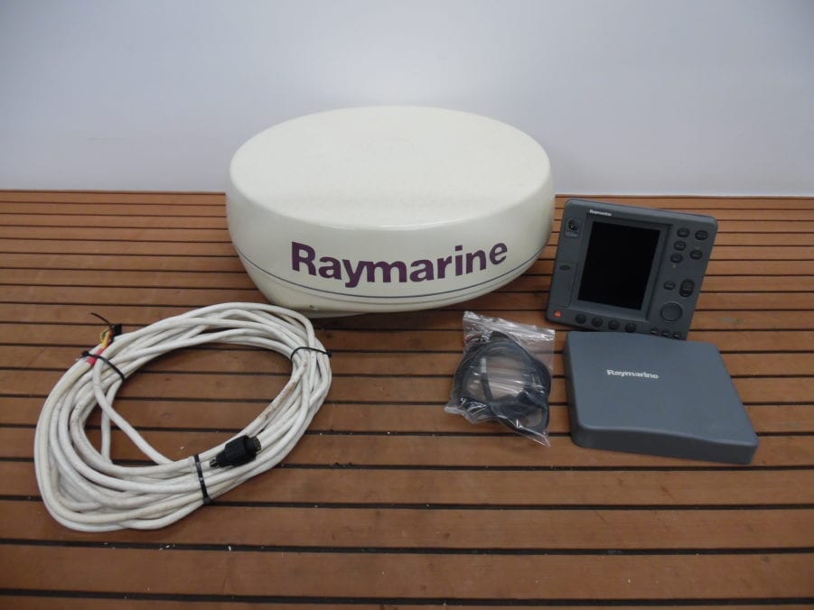 Raymarine RL70CRC+ Display 4kw M92652-S Radar Dome - Complete Radar System