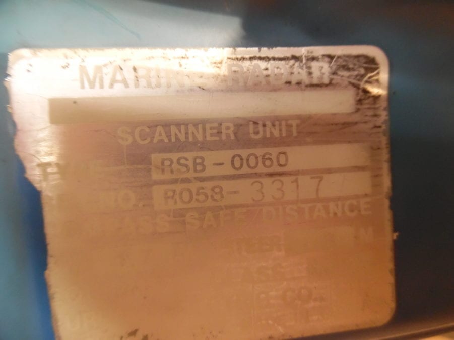 Furuno 1621 Radar Dome System RSB-0060 - W/ Pwr Cable+Suncover-Tested - RDP-105 - Image 11