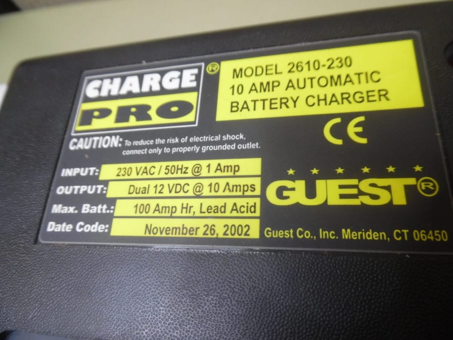 Guest Charger 2610-230 Marine 2-Bank Battery Charger 10A | Input 230V Output 12V - Image 5