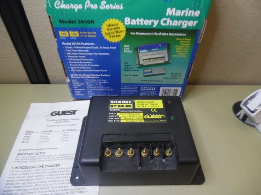 Guest Charger 2610-230 Marine 2-Bank Battery Charger 10A | Input 230V Output 12V - Image 2