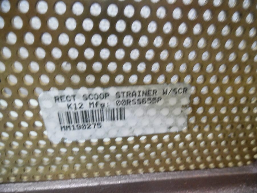 Buck Algonquin 00RSS655P RECTANGULAR SCOOP STRAINER w/ SCREEN - Image 2