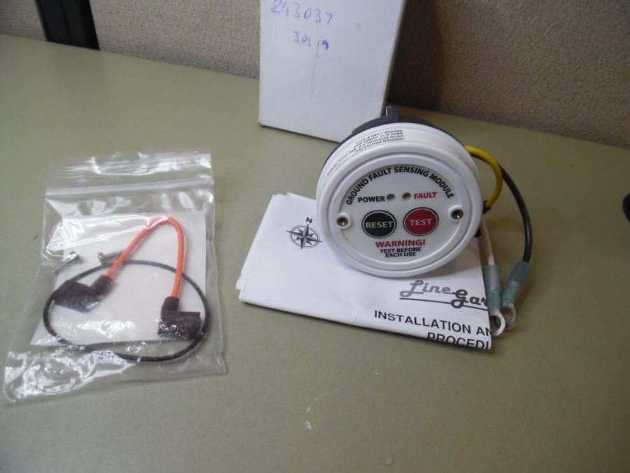 NORTH SHORE SAFETY PGFM-111-B-A1-188 120V GFCI MARINE SENSING MODULE