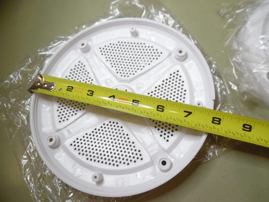 Lowrance Marine Speaker Grills Grilles Cover f/ 000-12304-001 - PAIR - Image 5