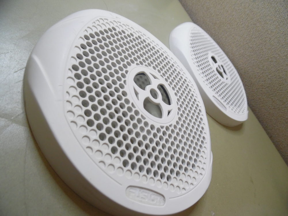 FUSION SPEAKER COVER GRILLS GRILLES 6" f/ MSFR6021 MSFR6022 MSFR602
