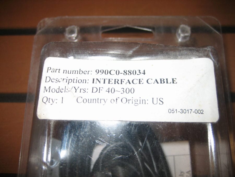 Suzuki SMIS Engine Interface Cable w/ K8 Connector 990C0-88034 BLUE BL CONNECTOR - Image 4