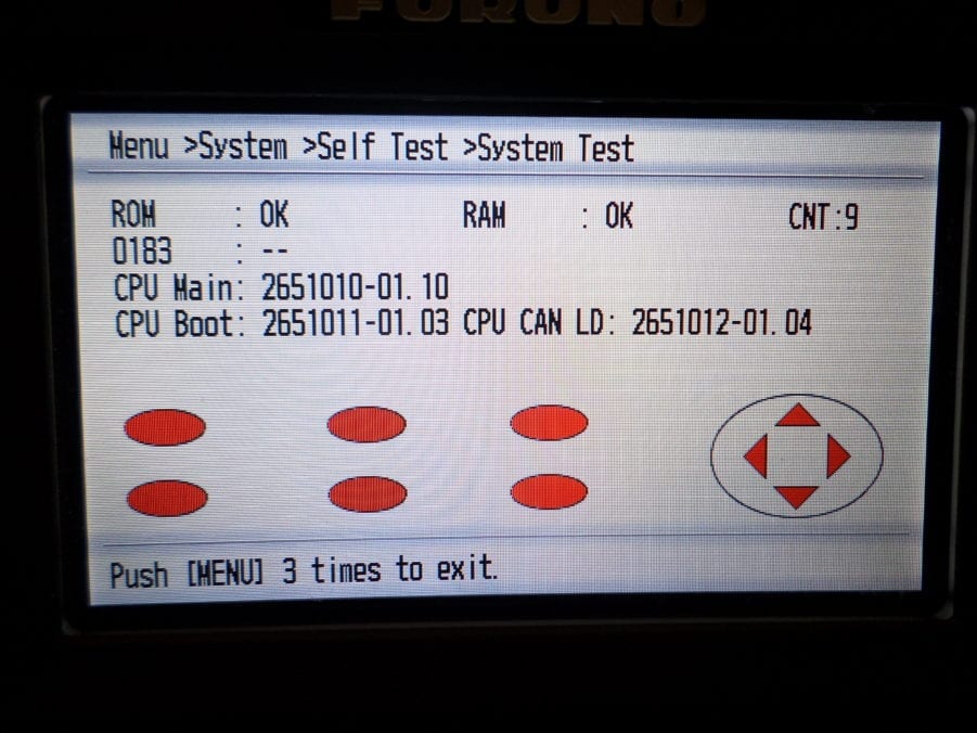 Furuno RD-33 4.3" Color LCD Nmea 2000/0183 Multi Display - NMEA 2000 NOT WORKING - Image 5