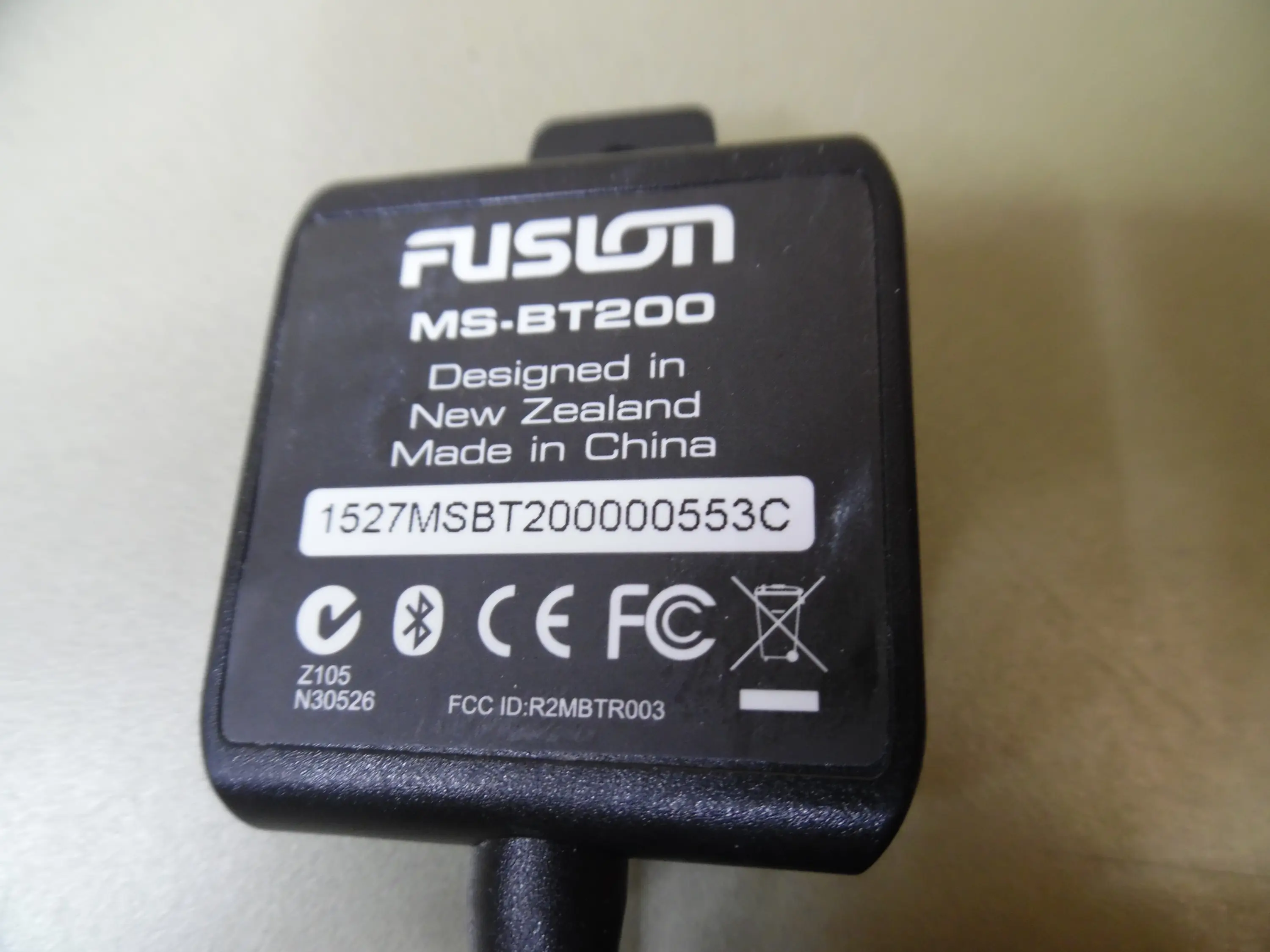 Fusion MS-BT200 Marine Stereo Bluetooth Adapter Module for MS-RA205 ...