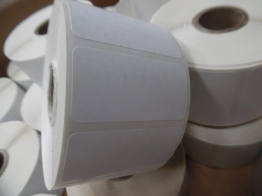 (21) 2X1 SHIPPING LABELS ROLLS 1375 DIRECT THERMAL F/ ZEBRA / ELTRON PRINTERS - Image 2