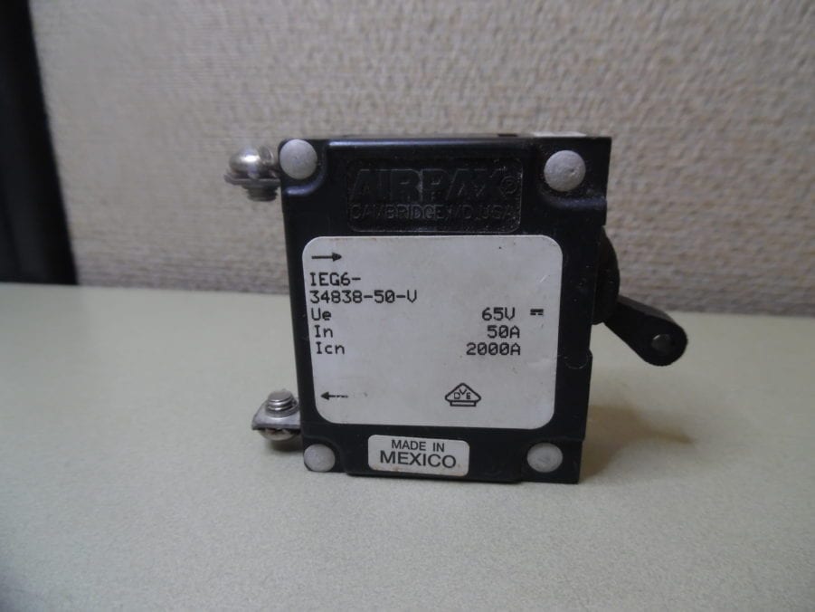 AirPax R1302 IEG63483850V 50A Breaker Switch Max Marine Electronics