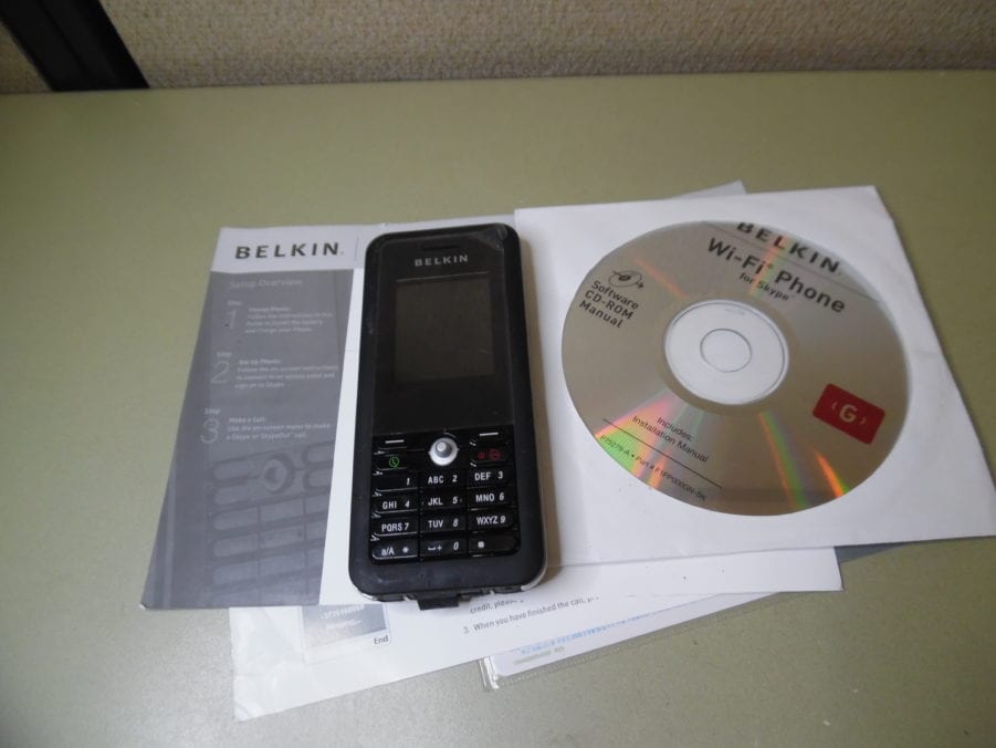 Belkin 2000AK Wi-Fi Phone for Skype