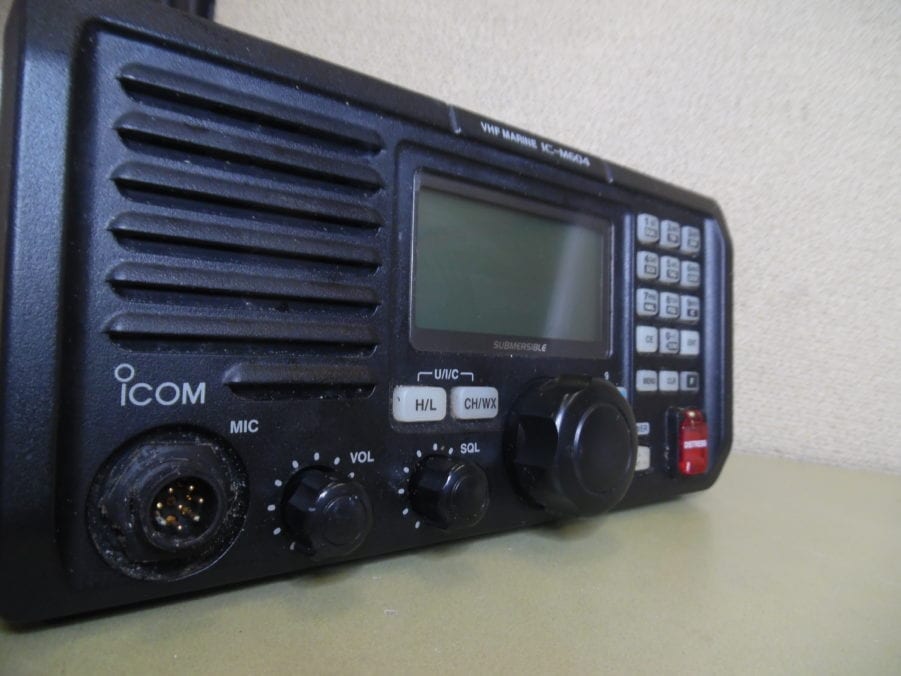 Icom IC-M604 Marine VHF Radio Transceiver w/ Power Cable - TESTED! - Image 2