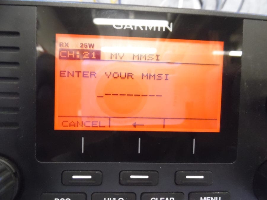 Garmin VHF 201 AIS Marine Radio Transceiver w/ Microphone - TESTED - Image 7