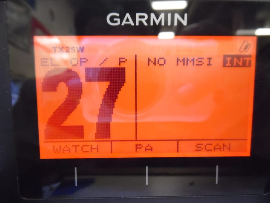 Garmin VHF 201 AIS Marine Radio Transceiver w/ Microphone - TESTED - Image 11