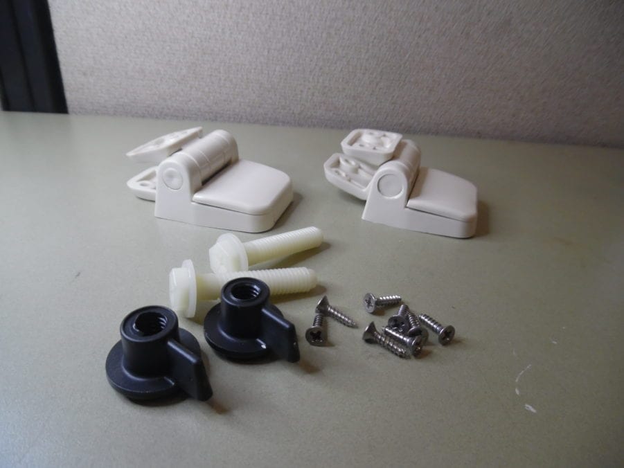 MARINE Toilet Seat Hinges Replacement - FREE US SHIPPING