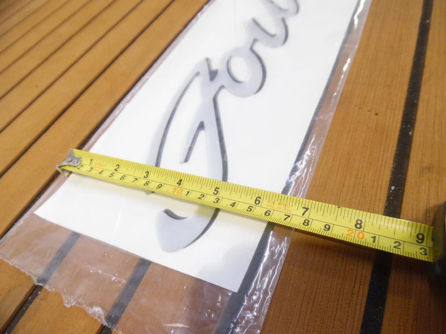 OEM Sea Ray 450 Four Fifty Marine Boat Decal Graphic Sticker Emblem - Image 2