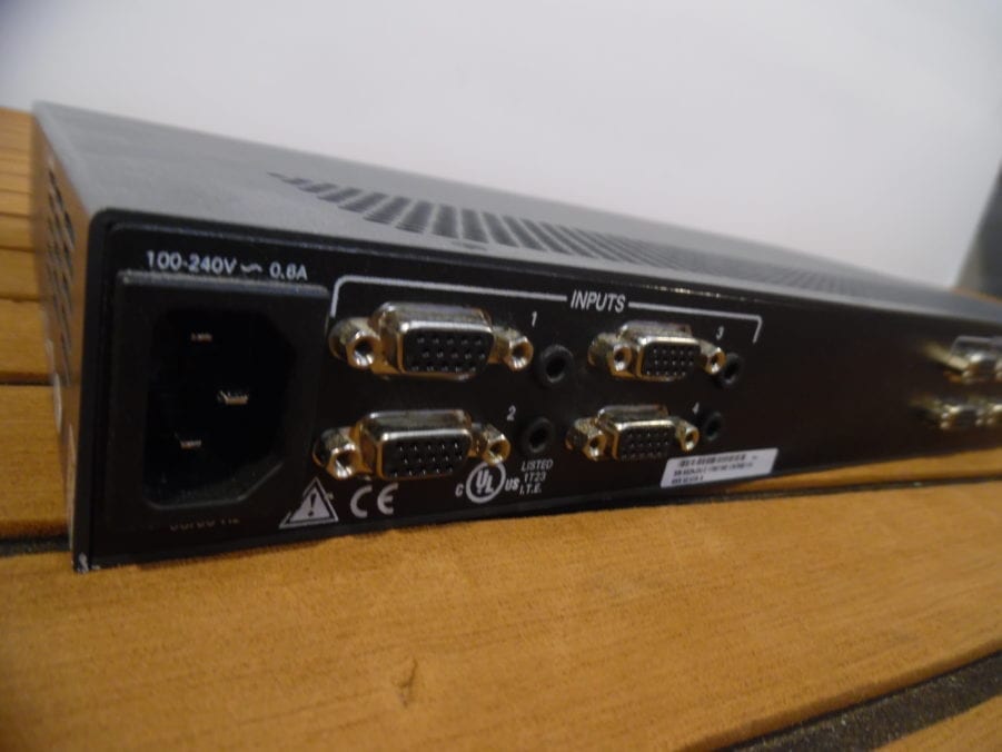Extron MVX 44 VGA A VGA and Stereo Audio 4x4 Matrix Switcher - Image 8