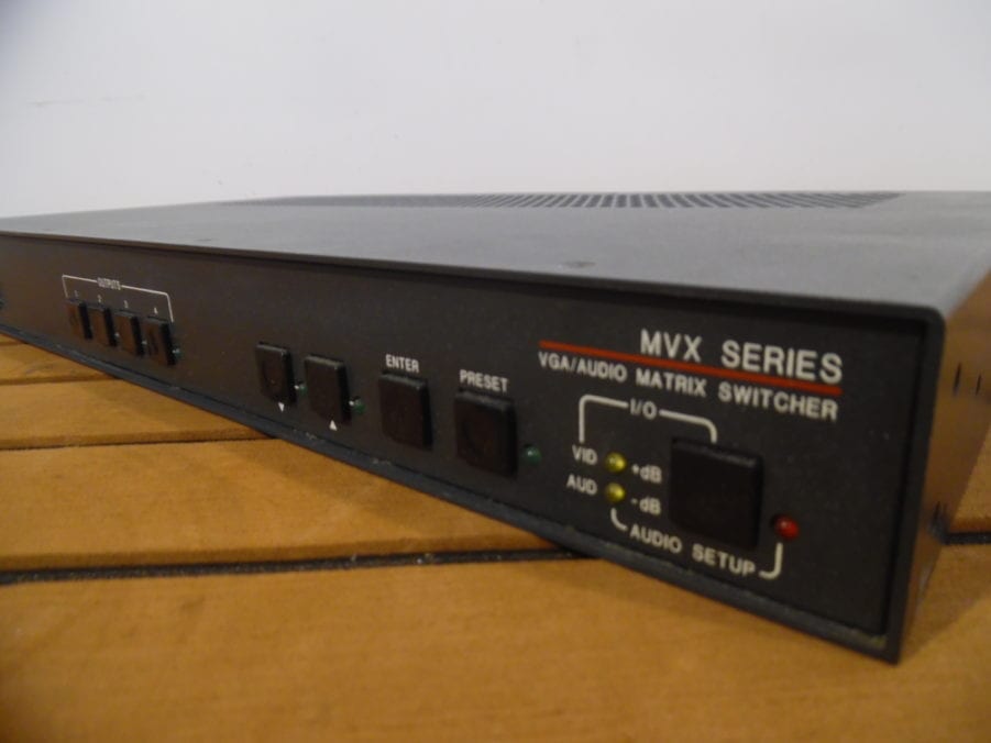 Extron MVX 44 VGA A VGA and Stereo Audio 4x4 Matrix Switcher - Image 9