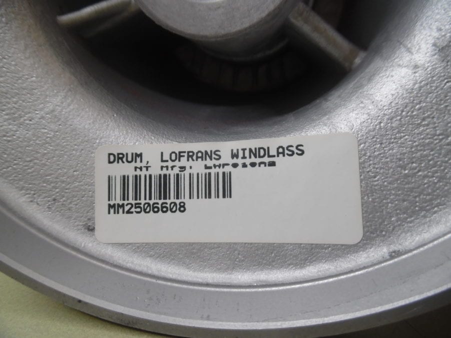 Lofrans Anchor Windlass Drum for 1" Shaft - FREE US SHIPPING - Image 7