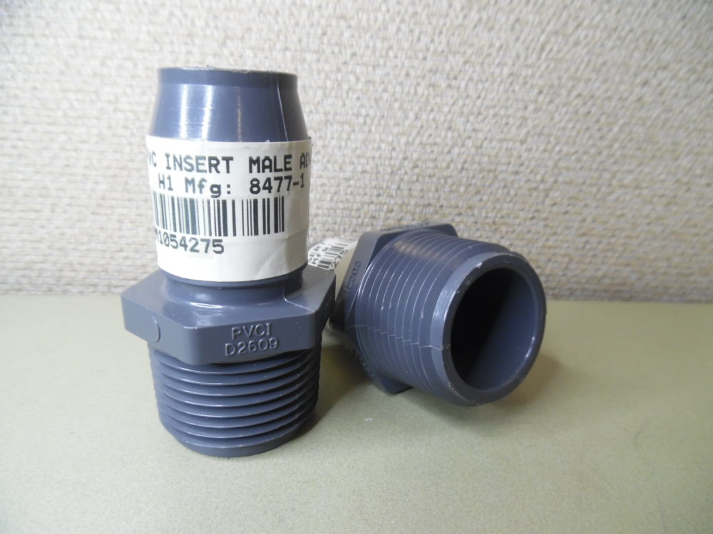 Spears Thread Insert (2) Spears 8477-1 PVC Insert Male Adapter 1
