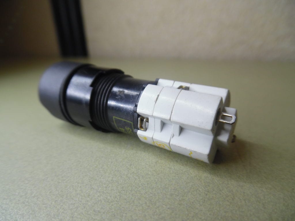 Rafi 003090334 Green Illuminated Push Button Indicator Light Max