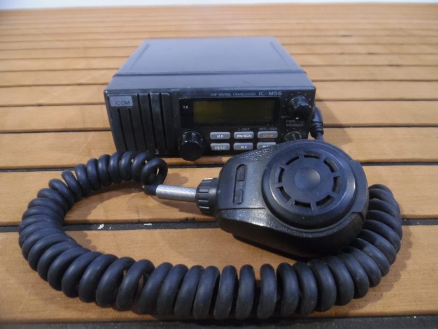 Icom IC-M56 Marine VHF Radio w/ Microphone - FULLY TESTED