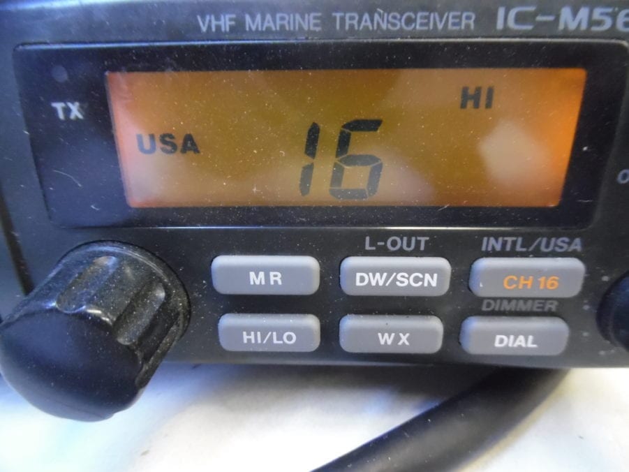 Icom IC-M56 Marine VHF Radio w/ Microphone - FULLY TESTED - Image 11