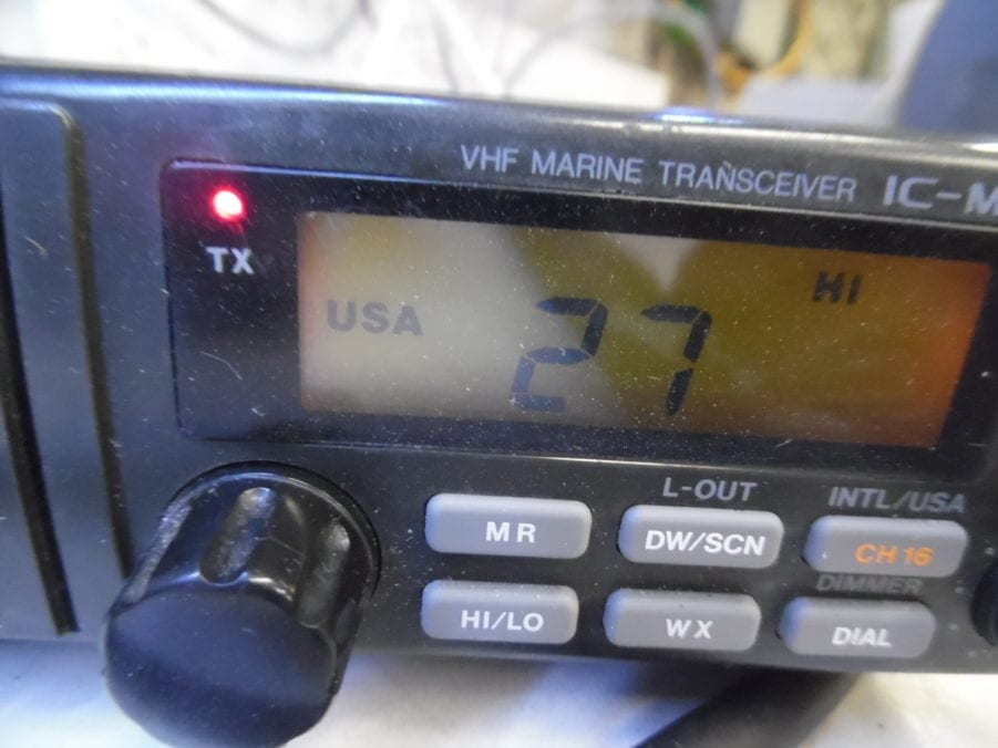 Icom IC-M56 Marine VHF Radio w/ Microphone - FULLY TESTED - Image 12