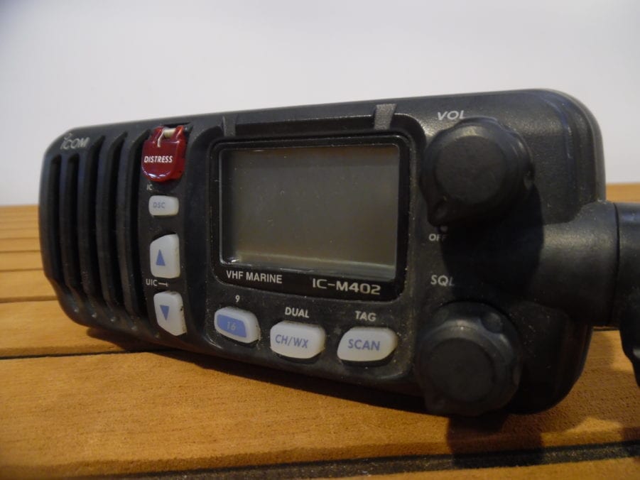 Icom IC-M402 Marine VHF Radio Transceiver w/ Microphone - FULLY TESTED! - Image 4