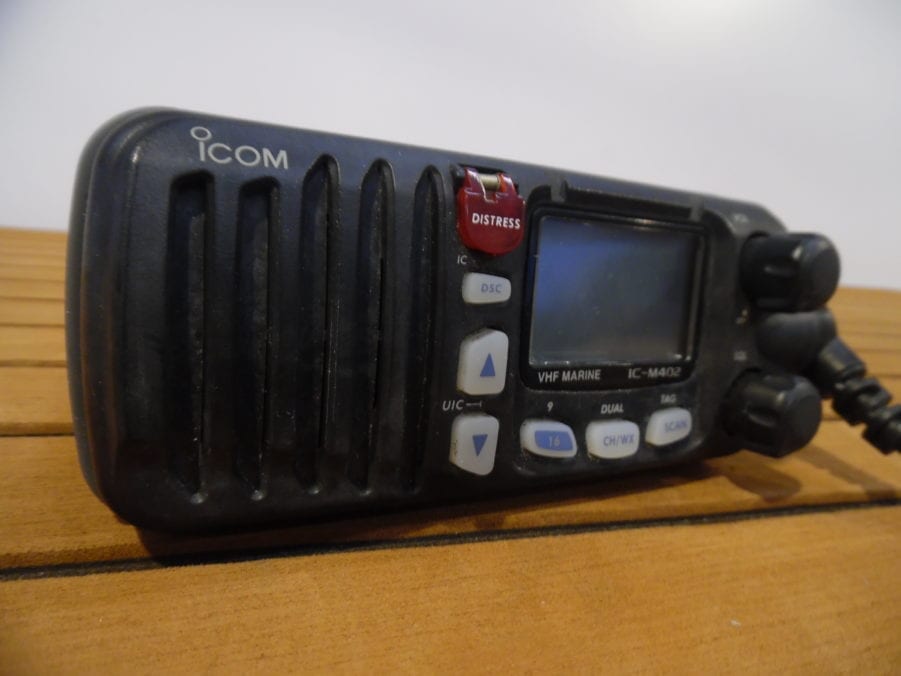 Icom IC-M402 Marine VHF Radio Transceiver w/ Microphone - FULLY TESTED! - Image 3