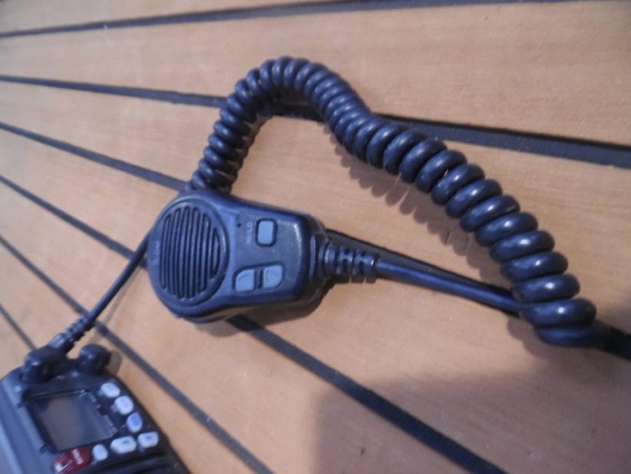 Icom IC-M402 Marine VHF Radio Transceiver w/ Microphone - FULLY TESTED! - Image 2