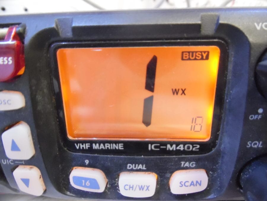 Icom IC-M402 Marine VHF Radio Transceiver w/ Microphone - FULLY TESTED! - Image 8