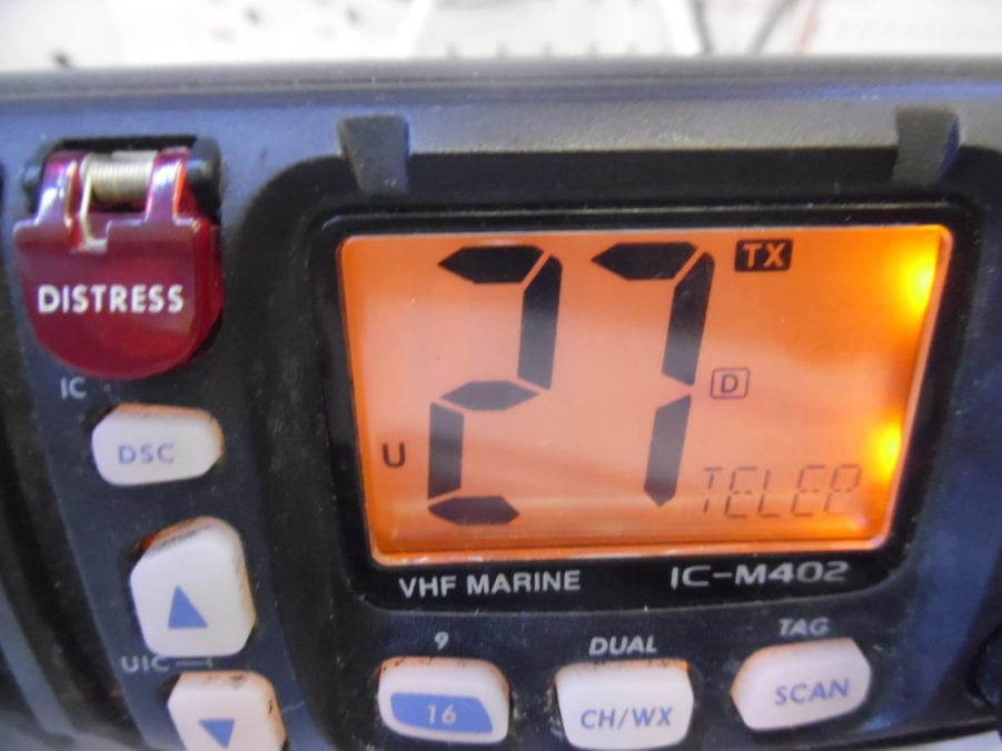 Icom IC-M402 Marine VHF Radio Transceiver w/ Microphone - FULLY TESTED! - Image 11