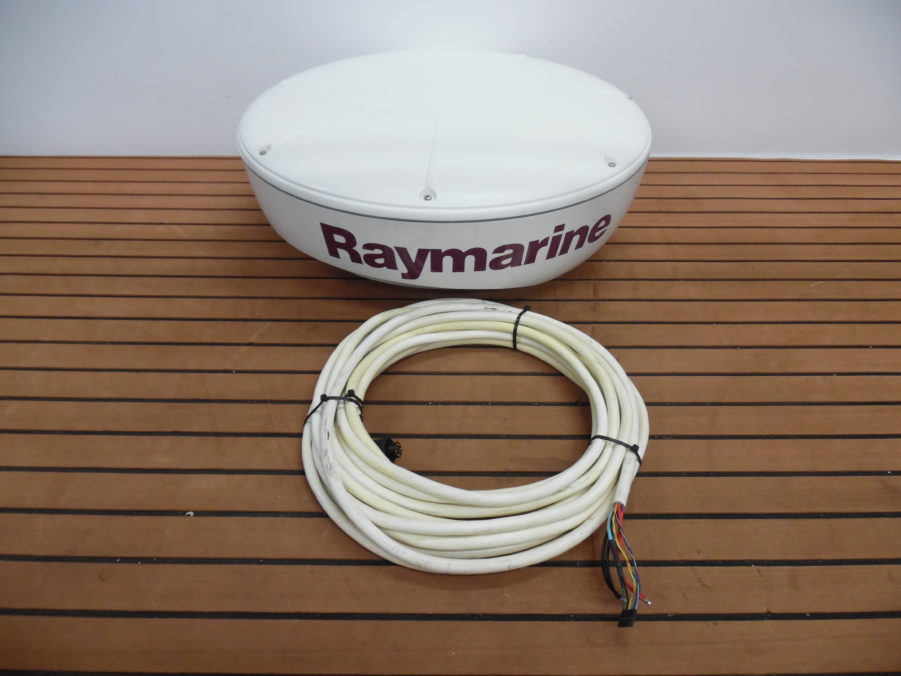 Raymarine RD424 4KW 24'' Analog Radar + 40' Cable - Good Cond 90 Day Warranty