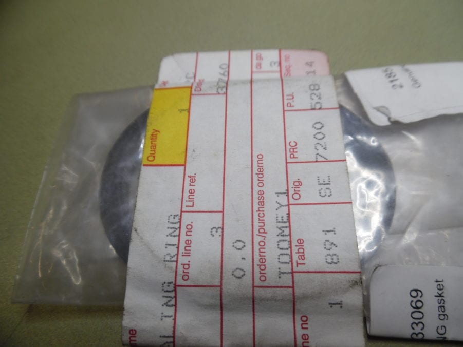 Genuine Volvo Penta 416033 OEM Thermostat Seal Sealing Ring gasket - Image 5