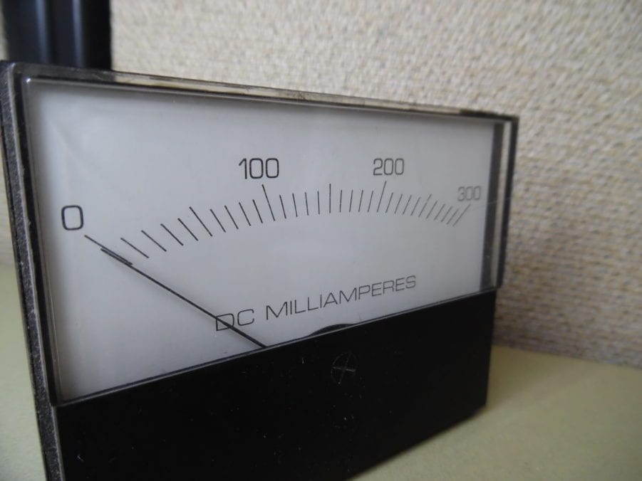 ModuTec DC MilliAmperes Panel Meter Gauge 0 to 300 Milli Amps - Image 3