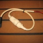 Furuno 2 Pin Power Cable 16" Long FCV-667 FCV-582 PG1000 000-109-000 000-158-002 - Image 2