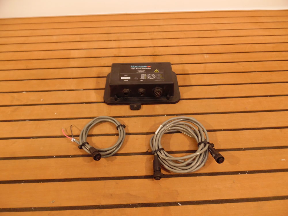 Northstar 491 Echo Sounder Module + Cables - Tested Good - 90 Day ...