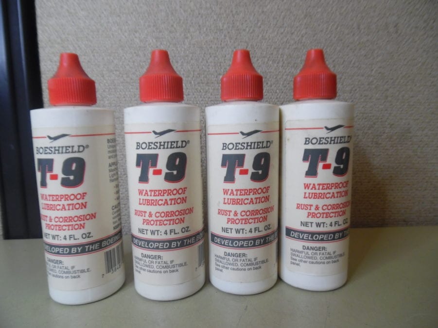 (4) Boeshield T-9 Waterproof Lubrication Rust/Corrosion protection 4 FL OZ