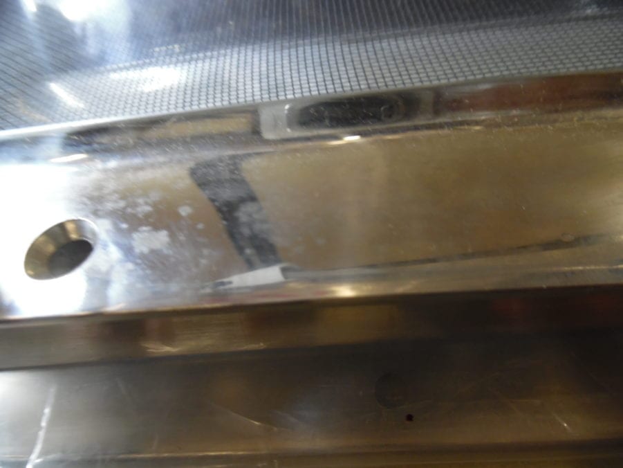 BOMAR / POMPANETTE Stainless Rectangular Extruded Port-Light - Image 6