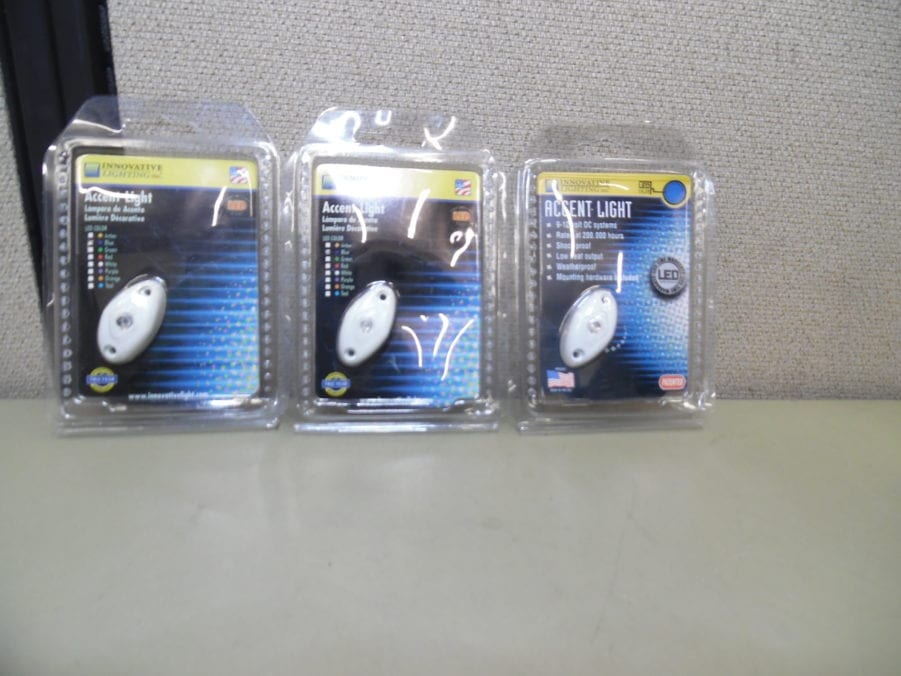 Innovative Lighting 001-2100-7 Waterproof BLUE LED Accent Light - LOT OF 3 - Image 2