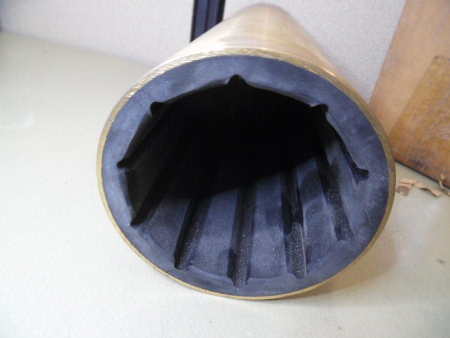 Johnson Duramax Marine 1353 Cutless Bearing 3-1/2" x 4-1/2" x 14" - Image 3