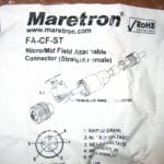 Maretron NEW FA-CF-ST Female NMEA 2000 Field Attachable Install-able Connector - Image 3