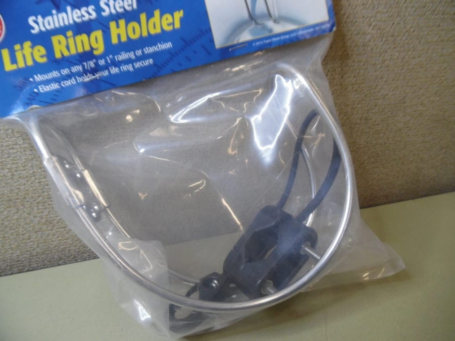 Taylor Made 2013 Stainless Steel Life Ring Buoy Holder - Image 4