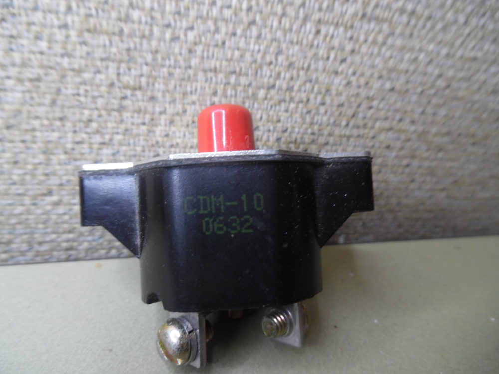 Klixon CDM-40 C Series Thermal Circuit Breaker – 40 Amp, Qty 1